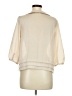 XXI 100% Polyester Ivory 3/4 Sleeve Blouse Size M - photo 2