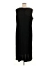 Anna Maxwell Solid Black Casual Dress Size 1X (petite) - photo 2