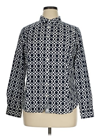 Talbots Long Sleeve Button-Down Shirt (view 1)