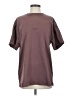 Acne Studios 100% Cotton Solid Brown Burgundy Jaxon Logo Tee Size XS - photo 1
