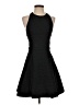 Alice + Olivia Solid Black Cocktail Dress Size S - photo 1