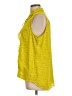CAbi 100% Polyester Yellow Sleeveless Blouse Size L - photo 5
