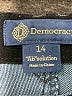 Democracy Solid Blue Jeans Size 14 - photo 7