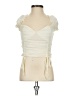 Tiger Mist Ivory Sleeveless Blouse Size XS - photo 1