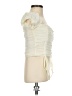 Tiger Mist Ivory Sleeveless Blouse Size XS - photo 4