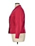 Talbots Solid Pink Red Blazer Size 14 - photo 5