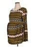 Xpenyo Chevron-herringbone Brown Pullover Sweater Size XL - photo 1