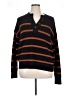 Caslon Stripes Black Pullover Sweater Size XL - photo 1