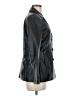 Neiman Marcus 100% Leather Black Blazer Size M - photo 4