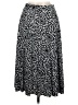 Covington Animal Print Black Casual Skirt Size M - photo 2