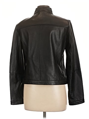 MICHAEL Michael Kors Leather Jacket (view 2)