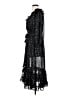 Aqua 100% Polyester Stars Black Cocktail Dress Size S - photo 5