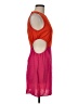 Shein 100% Polyester Color Block Orange Cocktail Dress Size 6 - photo 4