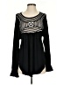 Free People Black Long Sleeve Blouse Size S - photo 1