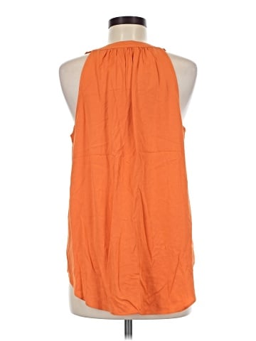 Rose + Olive Sleeveless Blouse (view 2)