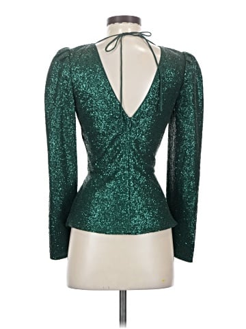 Self-Portrait Sequin Top (view 2)