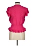 Express Pink Short Sleeve Top Size M - photo 2