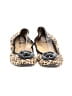 Lindsay Phillips Animal Print Gold Flats Size 11 - photo 2