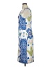 Bold Elements Graphic Blue Cocktail Dress Size XL - photo 5