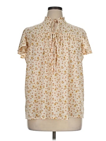 Lane Bryant Short Sleeve Blouse (view 1)