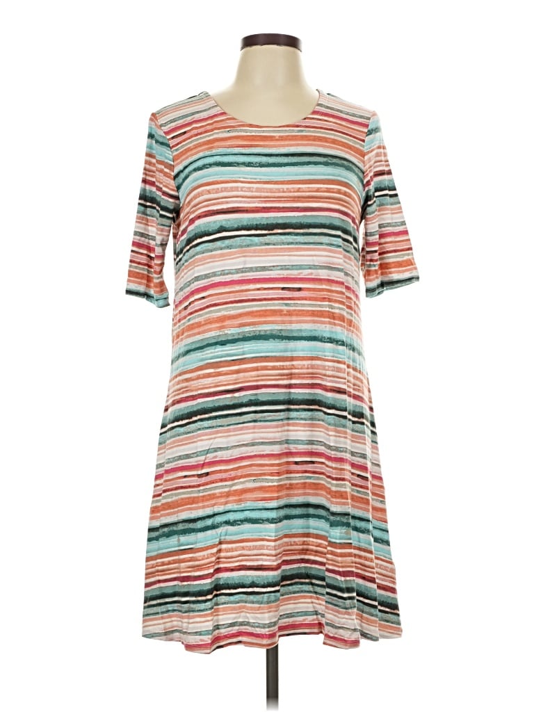 Pre-owned Cupio Casual Dress In Teal