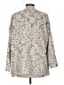 Moon & Madison 100% Polyester White Cardigan Size M - photo 2