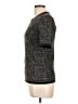 Michael Kors Gray Black Pullover Sweater Size L - photo 5