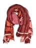 Wolford Graphic Red Burgundy Scarf One size - photo 1