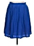 Joie 100% Silk Stars Blue Silk Skirt Size L - photo 2