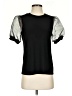 CeCe Black Short Sleeve Top Size S - photo 1