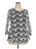 Avenue Silver Long Sleeve Top Size 18 Plus - photo 1