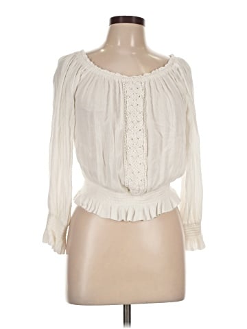 Planet Gold 3/4 Sleeve Blouse (view 1)