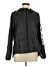 Adidas Solid Black Windbreaker Size 12 - photo 1