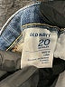 Old Navy Solid Blue Jeans Size 20 - photo 4