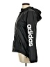 Adidas Solid Black Windbreaker Size 12 - photo 5