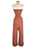 Love Tree Solid Brown Jumpsuit Size M - photo 2