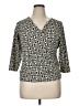 Talbots Ivory 3/4 Sleeve Blouse Size XL Petite - photo 1