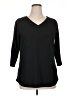 Automet Black 3/4 Sleeve T-Shirt Size XL - photo 1
