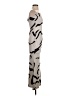 Shein Graphic Silver Cocktail Dress Size 4 - photo 4