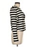 Dolce Vita Stripes Ivory Gold Blazer Size M - photo 4