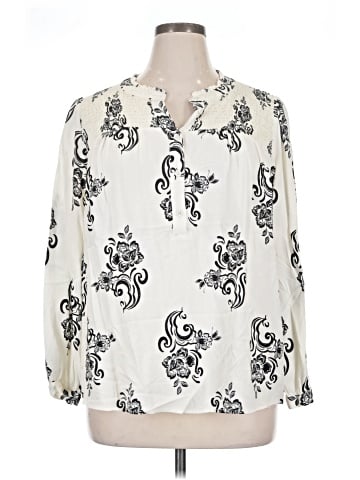 Lane Bryant 3/4 Sleeve Blouse (view 1)