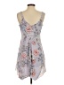 Assorted Brands Floral Gray Casual Dress Size S - photo 2