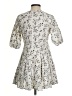 Universal Thread Ivory Casual Dress Size XS - photo 2