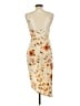 Shein Floral Tan Cocktail Dress Size L - photo 2