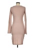 Leith Solid Tan Cocktail Dress Size M - photo 2