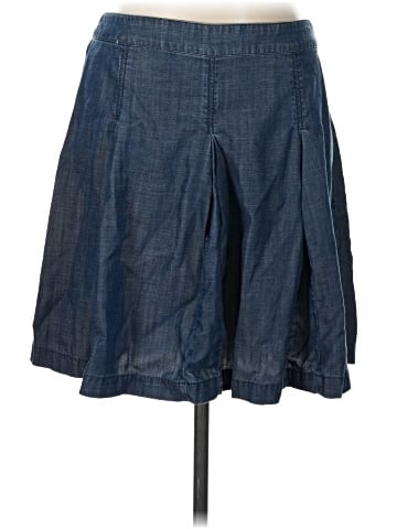 Halogen Denim Skirt (view 1)