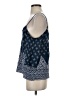 Ganji LA Blue 3/4 Sleeve Blouse Size S - photo 5
