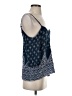 Ganji LA Blue 3/4 Sleeve Blouse Size S - photo 4