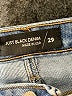 Just Black Hearts Blue Jeans Size 29 waist - photo 7