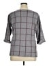 Tahari Plaid Gray Pullover Sweater Size 1X - photo 2